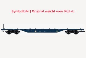 Containertragwagen Sgns ERR Ep. V blau - Kiss Schweiz 560112 Spur 1